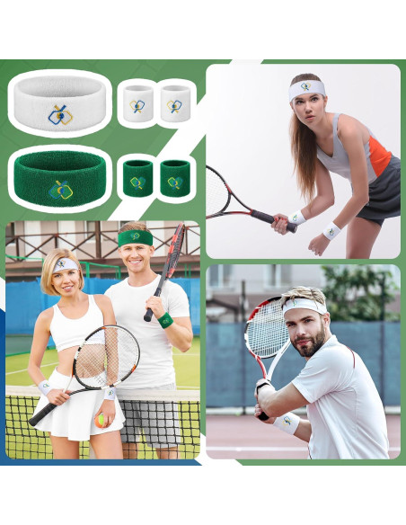 Conjunto Suhine de Bandas Deportivas y Muñequera Absorbente