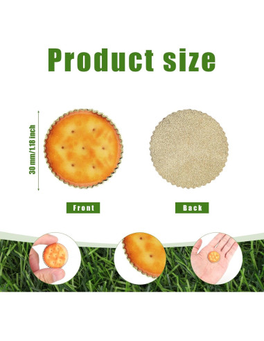 6 Marcadores de Pelotas de Golf Goktvai Forma de Galleta