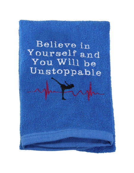 Toalla de Mano Bordada PXTIDY para Patinaje sobre Hielo 66x38cm