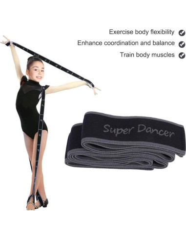 Correa de Ejercicio Yosoo para Estiramiento de Yoga 80x4cm