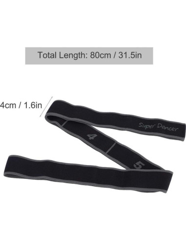 Correa de Ejercicio Yosoo para Estiramiento de Yoga 80x4cm