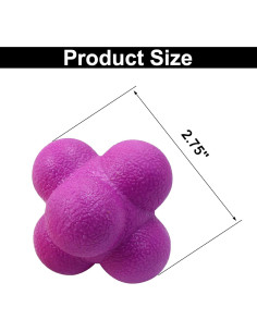 Paquete de 2 Pelotas de Reacción Coufce para Agilidad y Coordinación 2