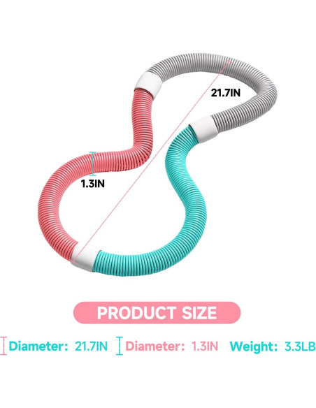 Aro de Ejercicio Abdominal WHuaRunSen THHLQED-0722 Silencioso