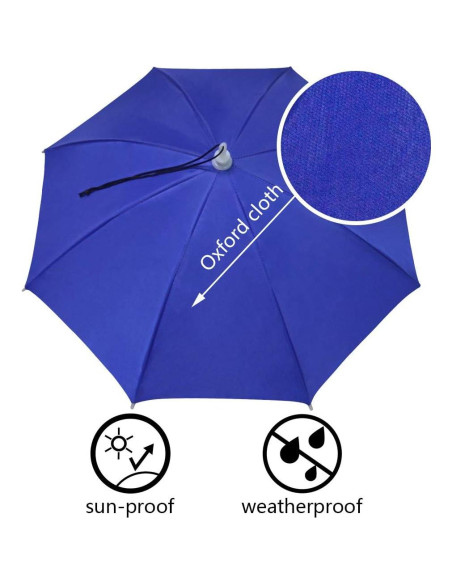 Sombrero Paraguas NEW-Vi Ajustable para Adultos y Niños