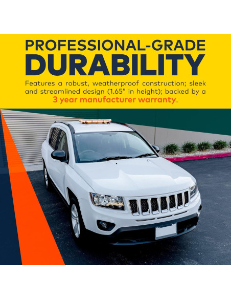 Barra de Luz Estroboscópica LED LAMPHUS 66 cm Morada 80W