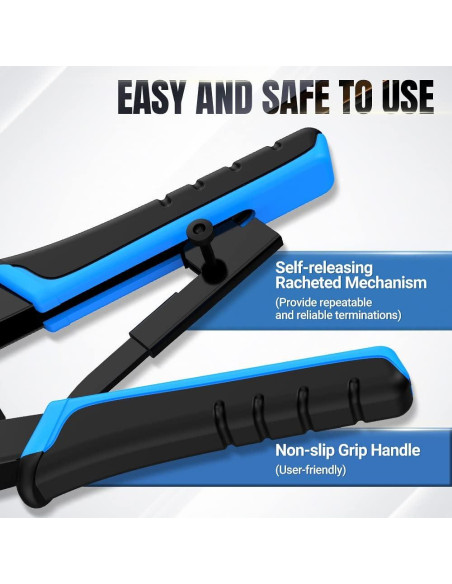 Herramienta de Crimpado AMPCOM AM-568R para RJ45 y RJ11