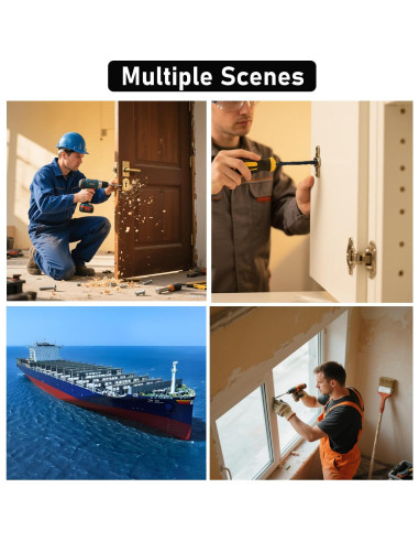 Kit de Tornillos Autorroscantes SIAOKL 525 Piezas Acero Inoxidable