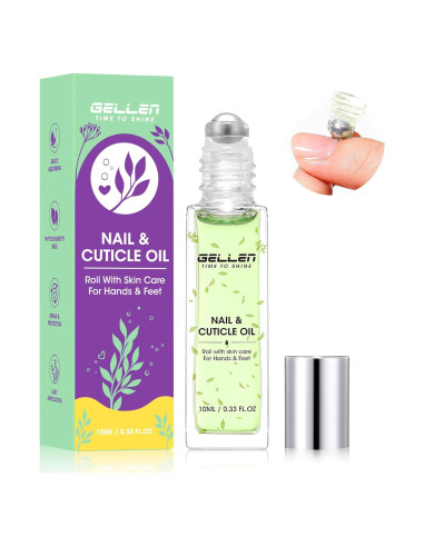 Aceite de Cutícula Gellen 10ml para Crecimiento y Reparación