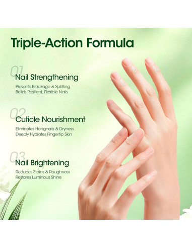 Aceite de Cutícula Gellen 10ml para Crecimiento y Reparación