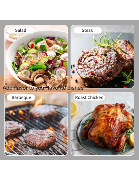 Dispensador de aceite de vidrio XJYWSH 470ml 2 en 1 para cocinar