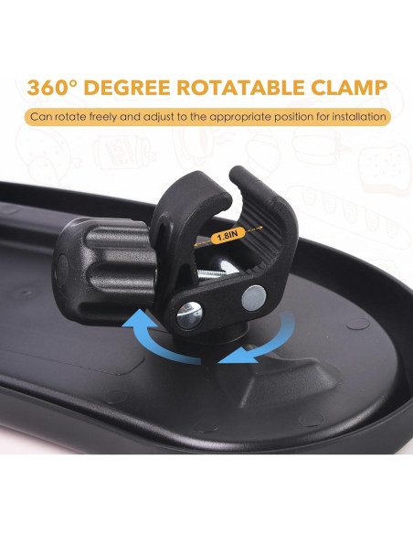 Bandeja de bocadillos ajustable para cochecito Nuna Mockingbird