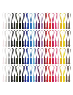 100 Tiradores de Cremallera de Reemplazo QfwdfcTrenz 25 Colores