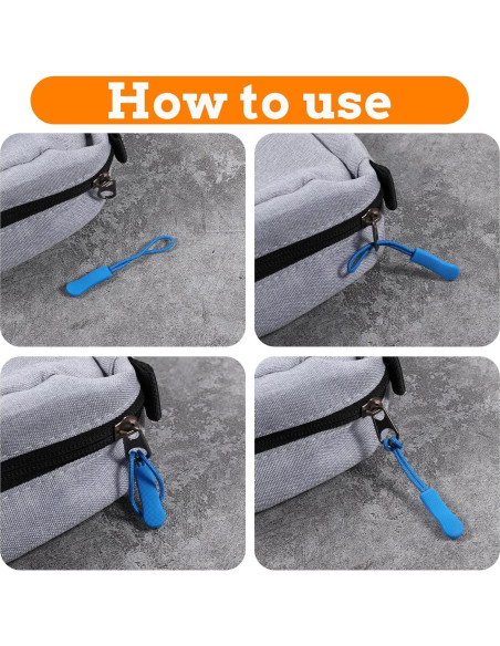 100 Tiradores de Cremallera de Reemplazo QfwdfcTrenz 25 Colores