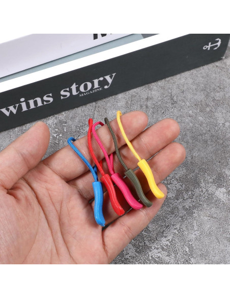 100 Tiradores de Cremallera de Reemplazo QfwdfcTrenz 25 Colores