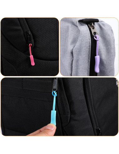 100 Tiradores de Cremallera de Reemplazo QfwdfcTrenz 25 Colores