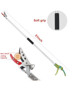 Cortador de Poste GARTOL 4.2 PIES con Cuchilla SK5 para Jardín 2