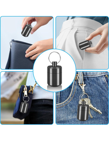 Soporte de Llavero para Pastillas CHIVENIDO - Estuche Impermeable