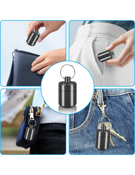 Soporte de Llavero para Pastillas CHIVENIDO - Estuche Impermeable