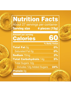 Dulces Duros Life Savers Sabor Ron Mantequilla 4 Bolsas 411g 2