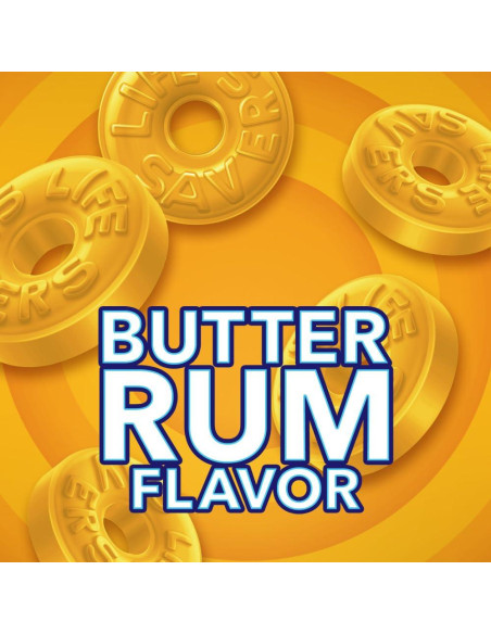 Dulces Duros Life Savers Sabor Ron Mantequilla 4 Bolsas 411g