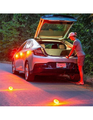 Luces de Advertencia de Emergencia Encell - 10 Modos Intermitentes