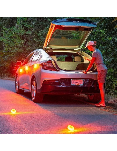 Luces de Advertencia de Emergencia Encell - 10 Modos Intermitentes