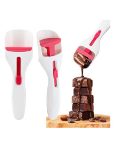 Dispensador de Masa para Cupcakes Restynic 2 Pcs Blanco