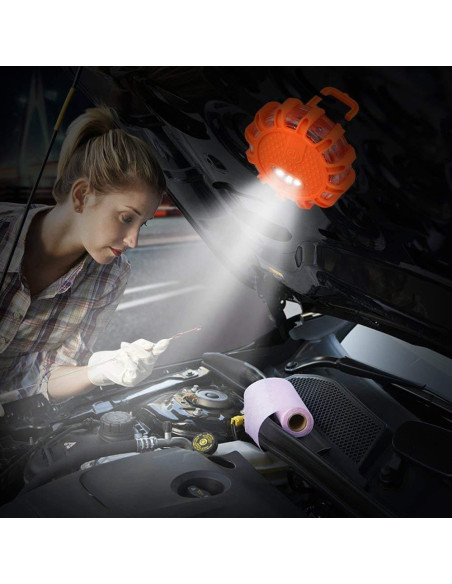 Luces de Advertencia de Emergencia Encell - 10 Modos Intermitentes