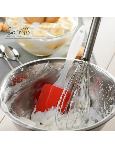 Conjunto de Espátulas y Brochas de Silicona Servette Home
