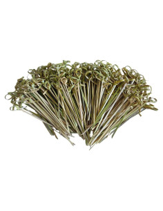 200 Palillos de Cóctel de Bambú WAMSOLE 11.94 cm Ecológicos