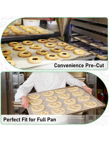 Hojas de Papel Pergamino Precortadas EcoDispose 41.6x61.9cm 1000PCS