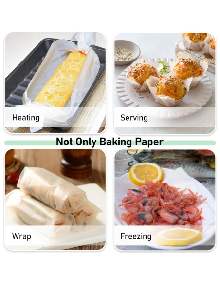 Hojas de Papel Pergamino Precortadas EcoDispose 41.6x61.9cm 1000PCS