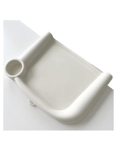 Bandeja de Comedor para Bebés Inglesina Fast - Silicona Blanca