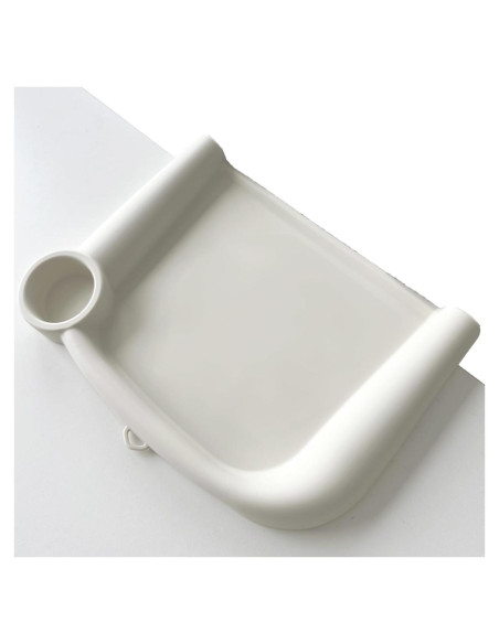 Bandeja de Comedor para Bebés Inglesina Fast - Silicona Blanca