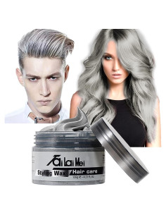 Cera para Cabello Gris Plateado Temporal 120g - TailaiMei