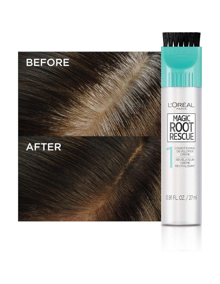 Kit Coloración Permanente Raíces L'Oreal Magic Root 2 Unidades 8G