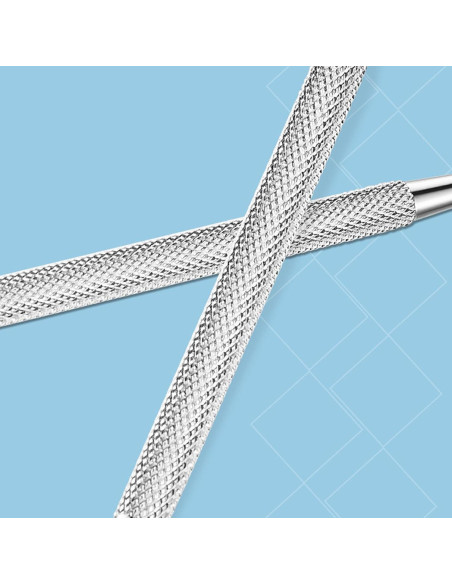 Empujador de Cutículas Acero Inoxidable LINLIJIA Doble Cara