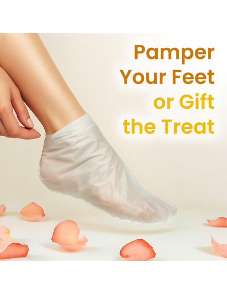 Mascarilla Hidratante para Pies Bloomora - 6 Pares con Karité