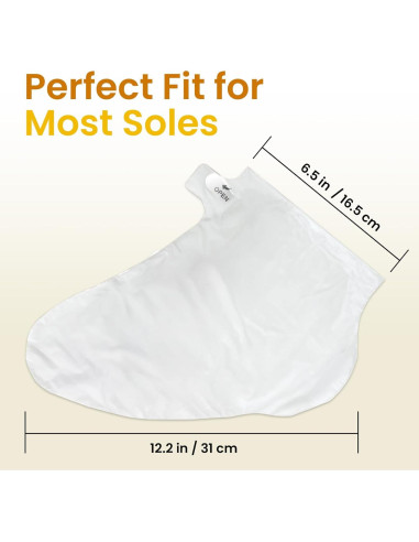 Mascarilla Hidratante para Pies Bloomora - 6 Pares con Karité