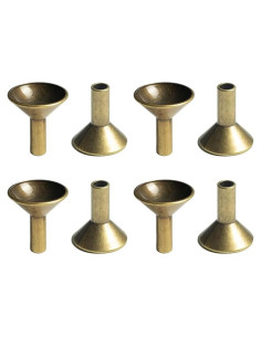 Soportes de Incienso Retro ccHuDE 10 Pcs Metal 2cm