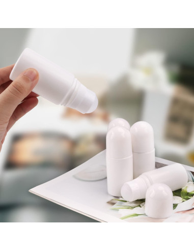 8 Botellas de Desodorante Roll On 50ml BOSMIOW Recargables