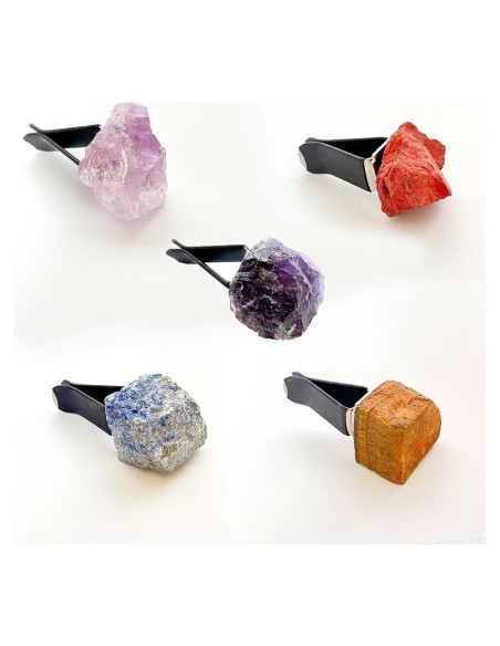 Clips de Ventilación para Auto Jiege - Cristales Naturales