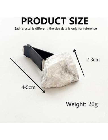 Clips de Ventilación para Auto Jiege - Cristales Naturales