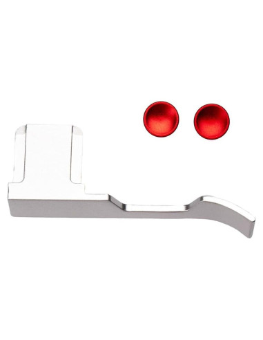 Empuñadura de mano DBZZ para Fujifilm X100V/X100VI - Aluminio Plata