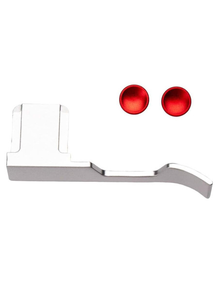 Empuñadura de mano DBZZ para Fujifilm X100V/X100VI - Aluminio Plata