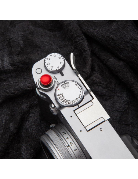 Empuñadura de mano DBZZ para Fujifilm X100V/X100VI - Aluminio Plata