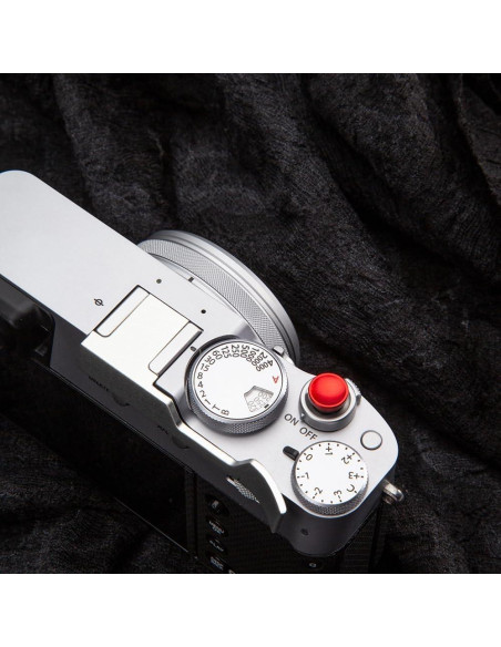 Empuñadura de mano DBZZ para Fujifilm X100V/X100VI - Aluminio Plata