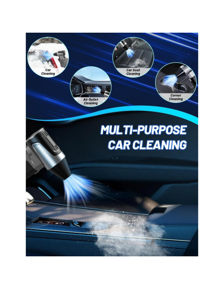 Soplador de Aire Comprimido HOTPEAK TF01 Recargable 180000 RPM