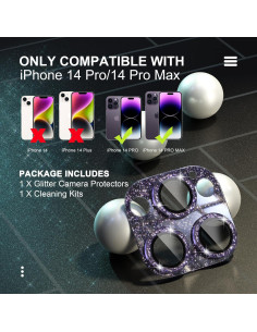 Protector de Lente de Cámara Choiche para iPhone 14 Pro Max/Pro 2