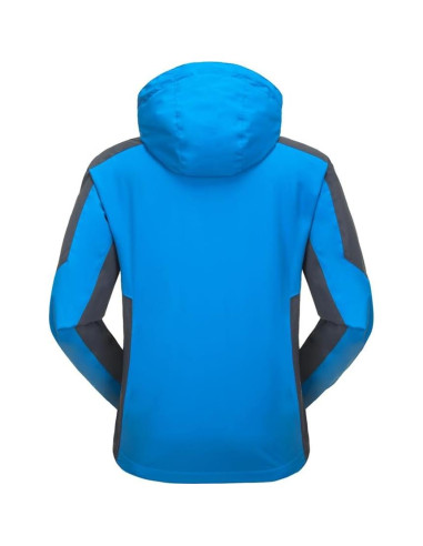 Chaqueta de lluvia impermeable mujer S8898W azul X-Large